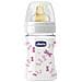 Biberon Nature Glass 150 Ml Tettarella In Caucciù Girl - Foto miniatura 1