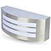 Lampada Da Muro Applique E27 Acciaio Inox Esterno Ip44 Vt-7680 7514 - Foto miniatura 3