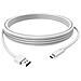 Cavo USB-C a USB-A 3.0 Maschio / Maschio da 1 Metri Colore Bianco - Foto miniatura 2