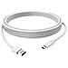 Cavo USB-C a USB-A 3.0 Maschio / Maschio da 1 Metri Colore Bianco - Foto miniatura 1