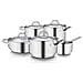 Batteria Pentole 9 Pezzi Chef Line Acciaio Inox 18/10 - Foto miniatura 1
