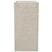 Vaso Da Fiori Rettangolare 33 X 33 X 70 Cm Beige Dion - Foto miniatura 16