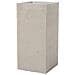 Vaso Da Fiori Rettangolare 33 X 33 X 70 Cm Beige Dion - Foto miniatura 1