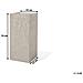 Vaso Da Fiori Rettangolare 33 X 33 X 70 Cm Beige Dion - Foto miniatura 4