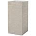 Vaso Da Fiori Rettangolare 33 X 33 X 70 Cm Beige Dion - Foto miniatura 17