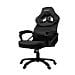 Sedia Gaming Monza in Pelle Colore Nero - Foto miniatura 1