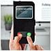 Custodia Apple Iphone 11 Sportellino 2x Finestre Cover Silicone - Nero - Foto miniatura 3