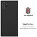 Cadorabo Custodia Compatibile Con Samsung Galaxy Note 10 Plus In Candy Nero - Coperchio Protettivo In Silicone Tpu Flessibile - Foto miniatura 2