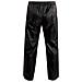 Pantaloni Antipioggia Antiacqua Anti Vento Impermeabili Foderato Moto Nero S - Foto miniatura 6