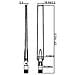 88899, IEEE 802.11a, IEEE 802.11ac, IEEE 802.11b, IEEE 802.11g, IEEE 802.11h, IEEE 802.11n, 2.4 - 2.4835 / 5.15 - 5.875, Omnidirezionale, -20 - 65 °C, RP-SMA, Nero - Foto miniatura 4