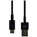MOB-22158 1m USB A USB C Nero cavo USB - Foto miniatura 1