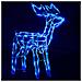 Decorazioni di Natale a Forma di Renne 3 pz 229 LED - Foto miniatura 3