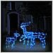 Decorazioni di Natale a Forma di Renne 3 pz 229 LED - Foto miniatura 1