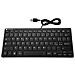 Mini Tastiera Usb Universale Silenziosa Ultra Sottile 78 Tasti Nero - Foto miniatura 2