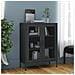 Armadietto Antracite 80x35x101,5 Cm In Acciaio - Foto miniatura 1