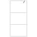 Parete Doccia Walk In Bianca 90x195 Cm Vetro Trasparente Esg - Foto miniatura 3