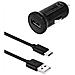 Caricabatterie Da Auto Originale Per Accendisigari Usb Hwcc02 5w + Cavo Type C 1a Black - Foto miniatura 2
