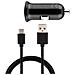 Caricabatterie Da Auto Originale Per Accendisigari Usb Hwcc02 5w + Cavo Type C 1a Black - Foto miniatura 1