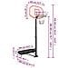 Supporto Per Pallacanestro Bianco 258-363 Cm Polietilene - Foto miniatura 3