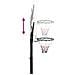 Supporto Per Pallacanestro Bianco 258-363 Cm Polietilene - Foto miniatura 8