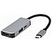 Adattatore Combinato Usb Type-c Cablexpert (hub Hdmi Pd) - A-cm-combo3-02 - Foto miniatura 1