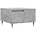 Tavolino Salotto Grigio Cemento 55x55x36,5 Cm Legno Multistrato - Foto miniatura 2