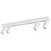 Plafoniera Contemporanea Profilo Metallo Bianco 4 Luci Gu10 28w 3000k Ip20 - Foto miniatura 1