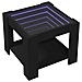 Tavolino Salotto Con Led Nero 53x53x45 Cm Legno Multistrato - Foto miniatura 3