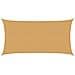 Vela Parasole 160 G /m Rettangolare Sabbia 2,5x5 M In Hdpe - Foto miniatura 1