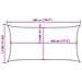 Vela Parasole 160 G /m Rettangolare Sabbia 2,5x5 M In Hdpe - Foto miniatura 10