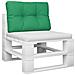 Cuscino Per Pallet Verde 60x40x12 Cm In Tessuto - Foto miniatura 3