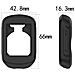 Custodia Protettiva In Silicone Per Garmin Edge 130 Black - Foto miniatura 3