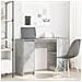 Scrivania Grigio Cemento 120x42x76 cm in Legno Multistrato - Foto miniatura 1