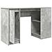 Scrivania Grigio Cemento 120x42x76 cm in Legno Multistrato - Foto miniatura 3