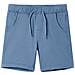 Pantaloncini per Bambini con Coulisse Blu Scuro 128 - Foto miniatura 1