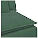 Modulo Centrale Divano Modulare con Cuscini Verde Giungla 100cm - Foto miniatura 6