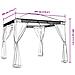 Gazebo con Pareti in Rete Crema 2,93x2,93 m in Acciaio - Foto miniatura 9