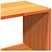 Letto Libreria senza Materasso Marrone Cera 200x200 cm in Pino - Foto miniatura 9