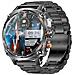 Smartwatch Multifunzionale Nero Con Monitoraggio Della Salute E Chiamate Bluetooth - Foto miniatura 4