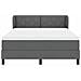 Letto box spring con materasso Grigio scuro 160 x 200 cm - Foto miniatura 7