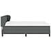 Letto box spring con materasso Grigio scuro 160 x 200 cm - Foto miniatura 8