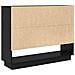 Credenza Rovere nero 97 x 29 x 75 cm Legno multistrato - Foto miniatura 8