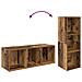 Set mobile TV 2 pcs Legno vecchio 107 x 35 x 37 cm - Foto miniatura 8