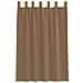 Tende in Voile con Passanti 2 pz Marrone Chiaro 140x175 cm - Foto miniatura 4