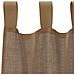 Tende in Voile con Passanti 2 pz Marrone Chiaro 140x175 cm - Foto miniatura 5