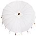 Parasol Balinese 260 Crema 180-190 cm Cotone e legno massello - Foto miniatura 7