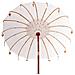 Parasol Balinese 260 Crema 180-190 cm Cotone e legno massello - Foto miniatura 8
