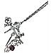 Collana Lunga Key Club Con Ciondolo Charm In Argento Placcato 10µ - Foto miniatura 6