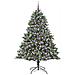 Albero di Natale artificiale con 300 LED Verde 180 cm - Foto miniatura 3
