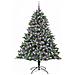 Albero di Natale artificiale con 300 LED Verde 180 cm - Foto miniatura 4